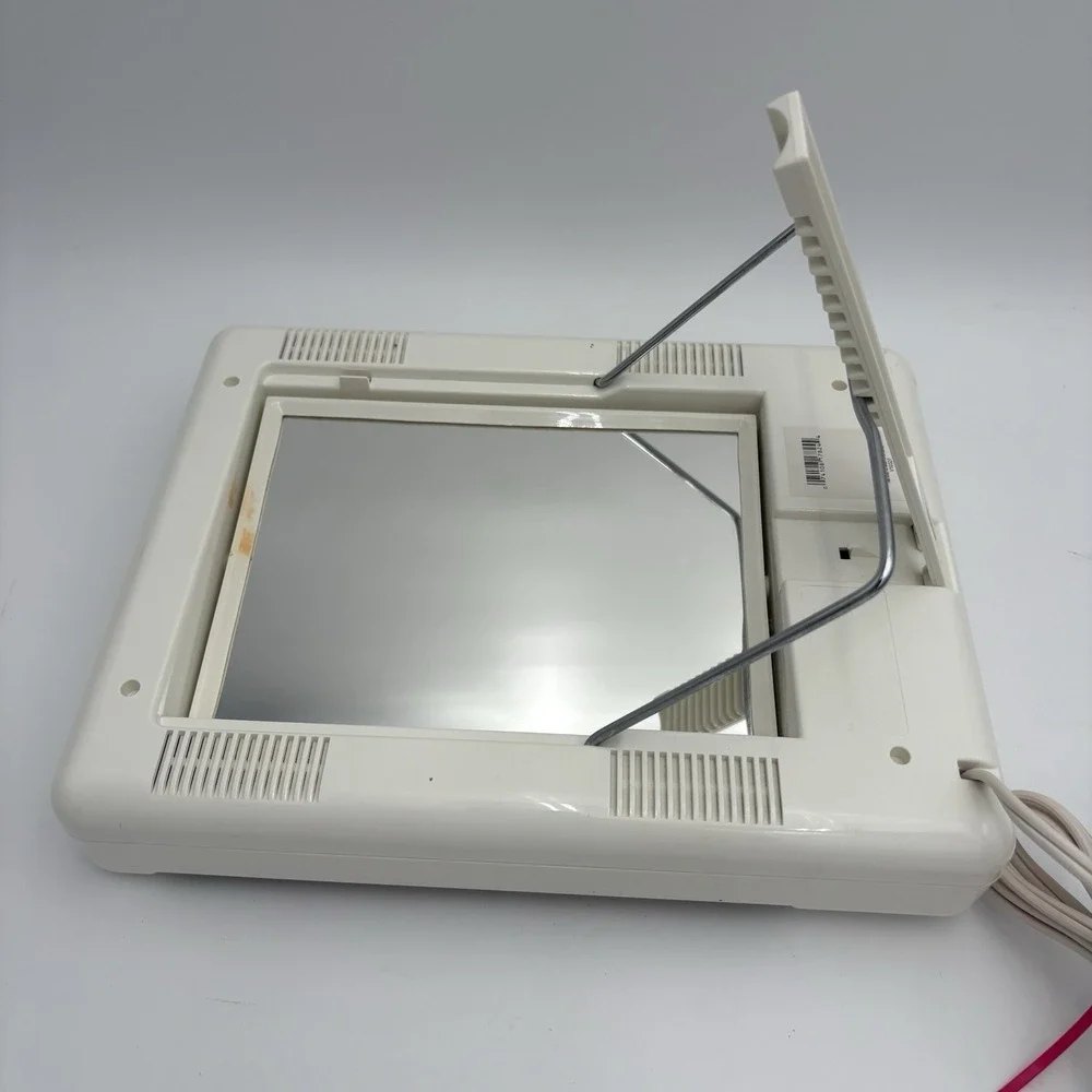 VTG Conair Lighted Makeup Mirror Model TM8LX Adjustable Stand Dual Sided